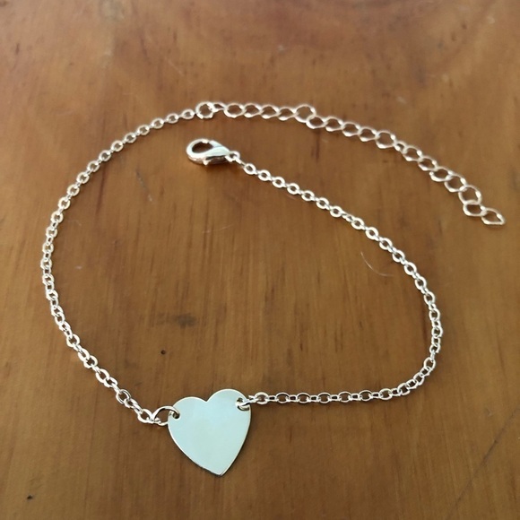 💖 Heart Adj. Anklet 𝅺 - Picture 2 of 3